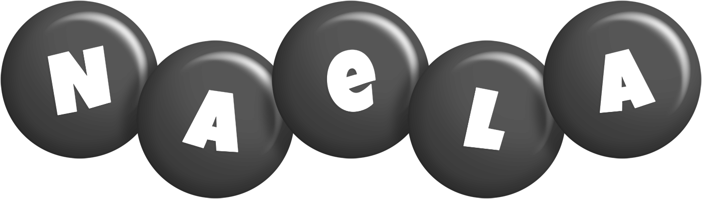 Naela candy-black logo