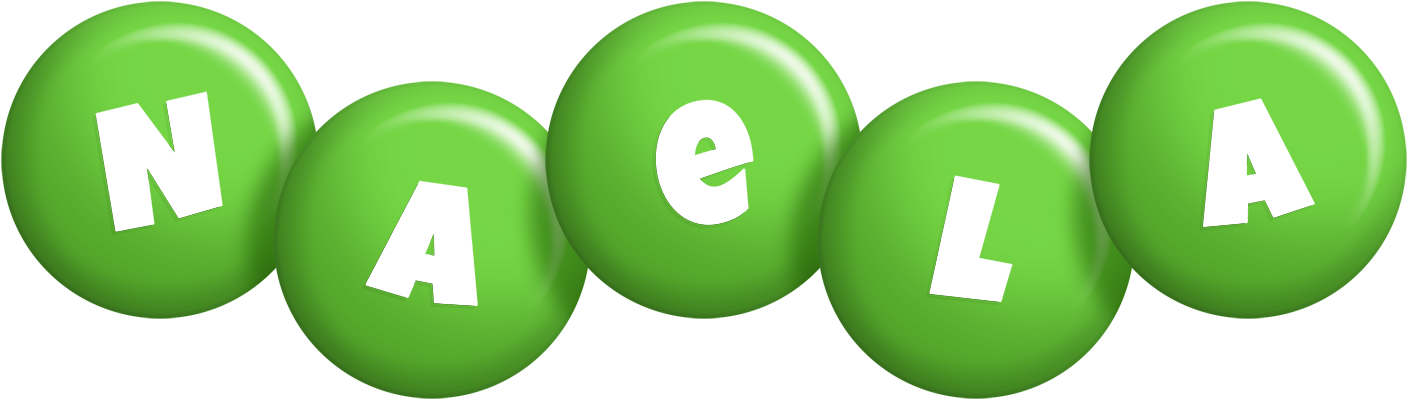 Naela candy-green logo