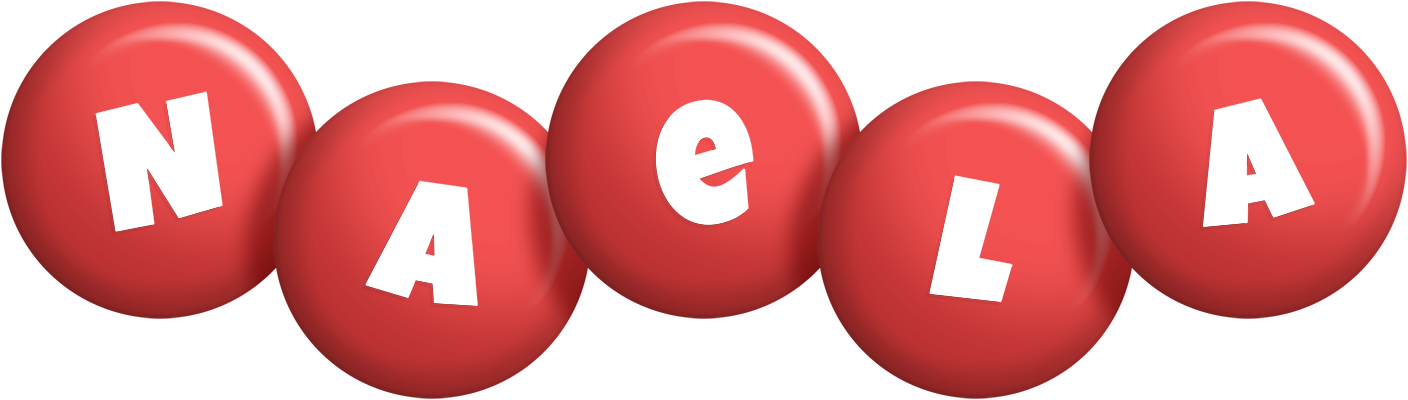 Naela candy-red logo