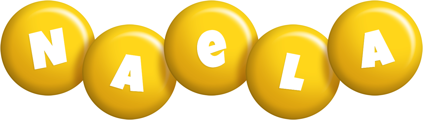 Naela candy-yellow logo