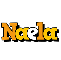 Naela cartoon logo