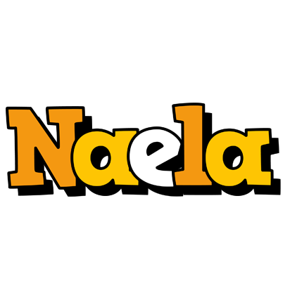 Naela cartoon logo