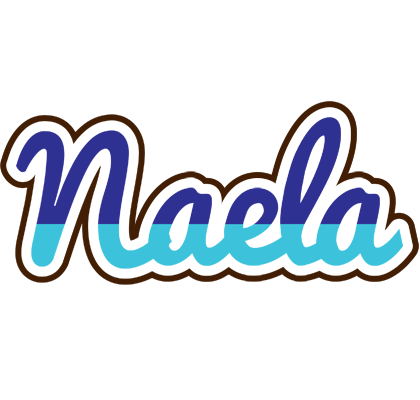 Naela raining logo