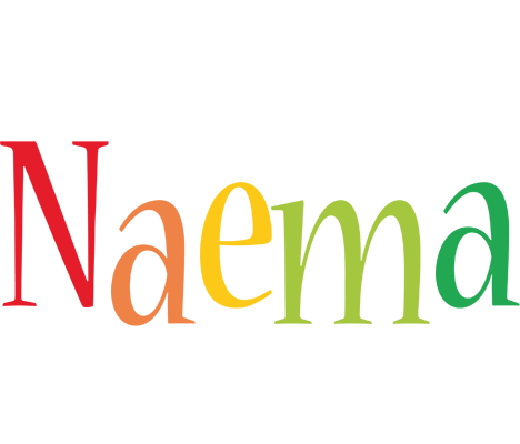 Naema birthday logo