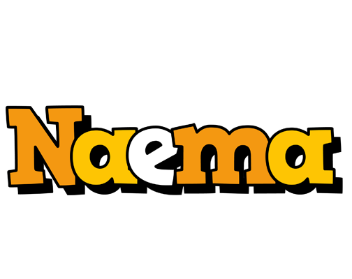 Naema cartoon logo