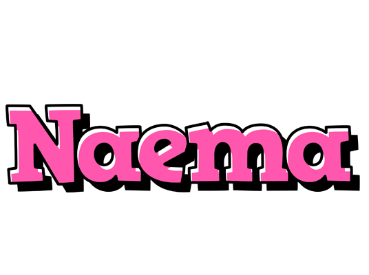 Naema girlish logo