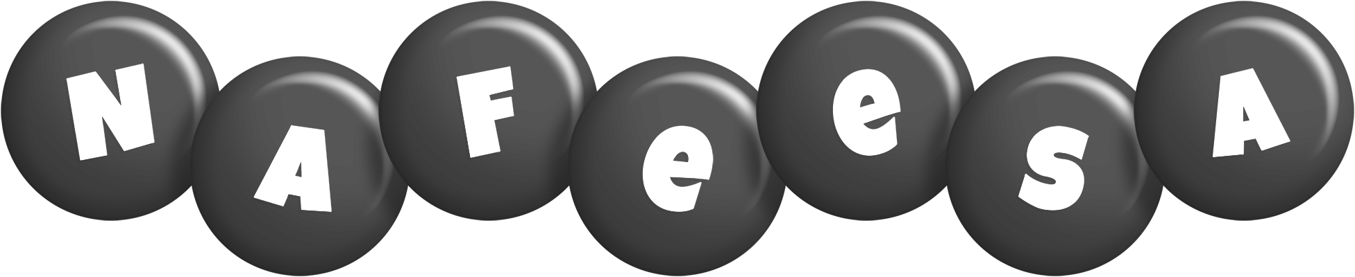 Nafeesa candy-black logo