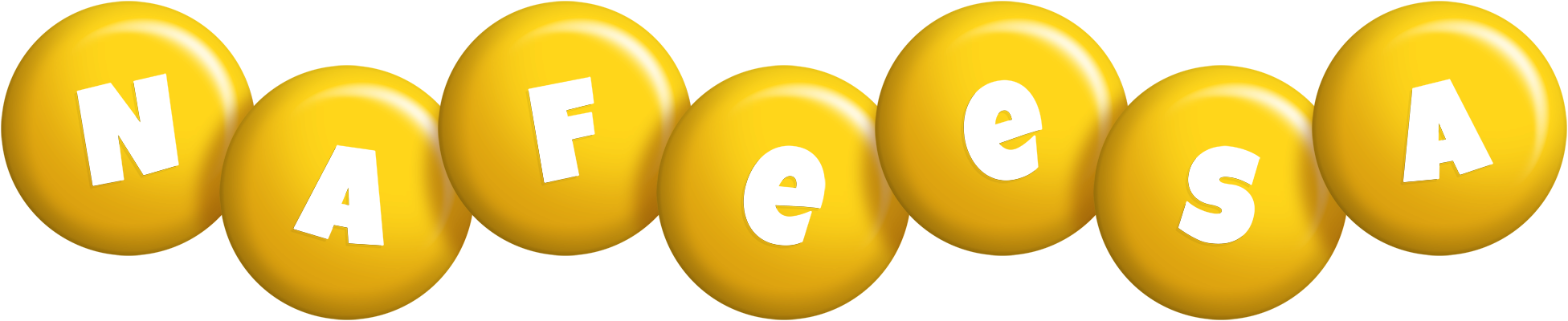 Nafeesa candy-yellow logo