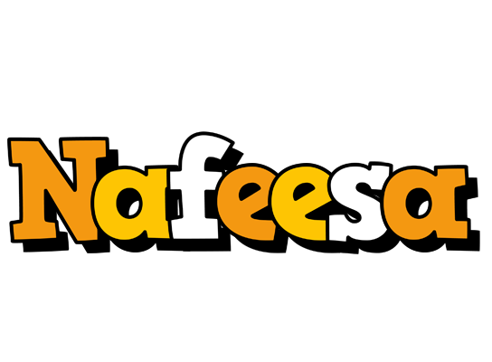 Nafeesa cartoon logo