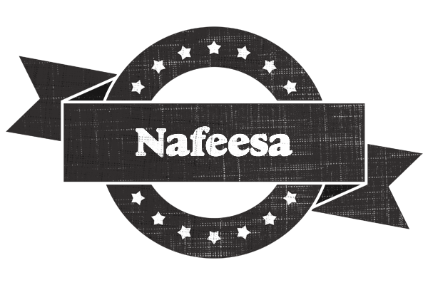Nafeesa grunge logo
