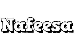 Nafeesa snowing logo