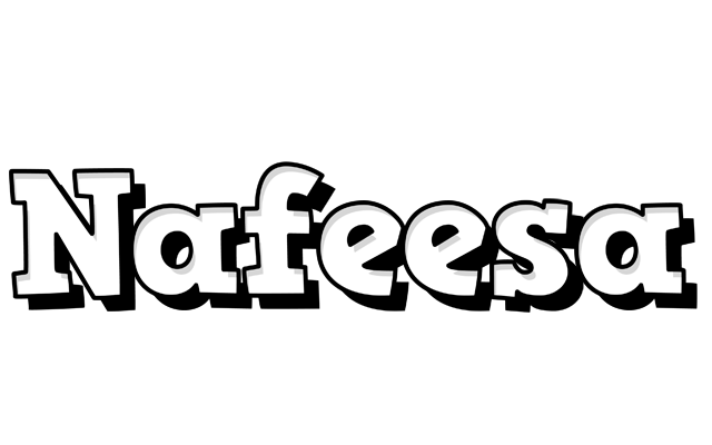 Nafeesa snowing logo