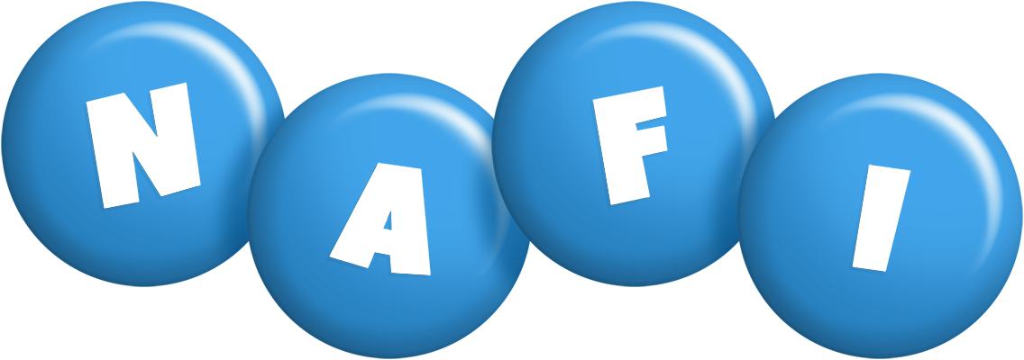 Nafi candy-blue logo