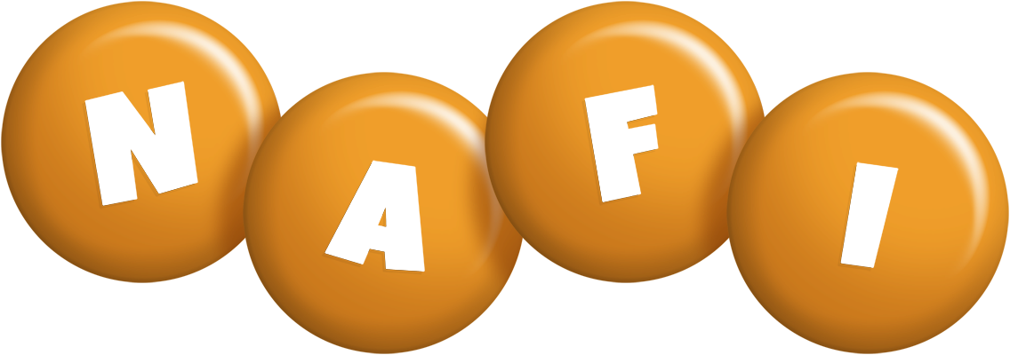 Nafi candy-orange logo