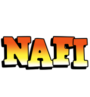 Nafi sunset logo