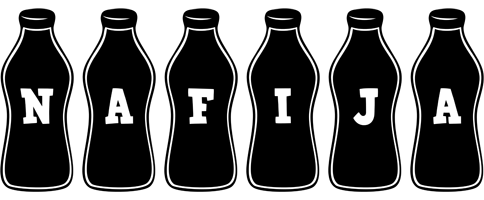 Nafija bottle logo