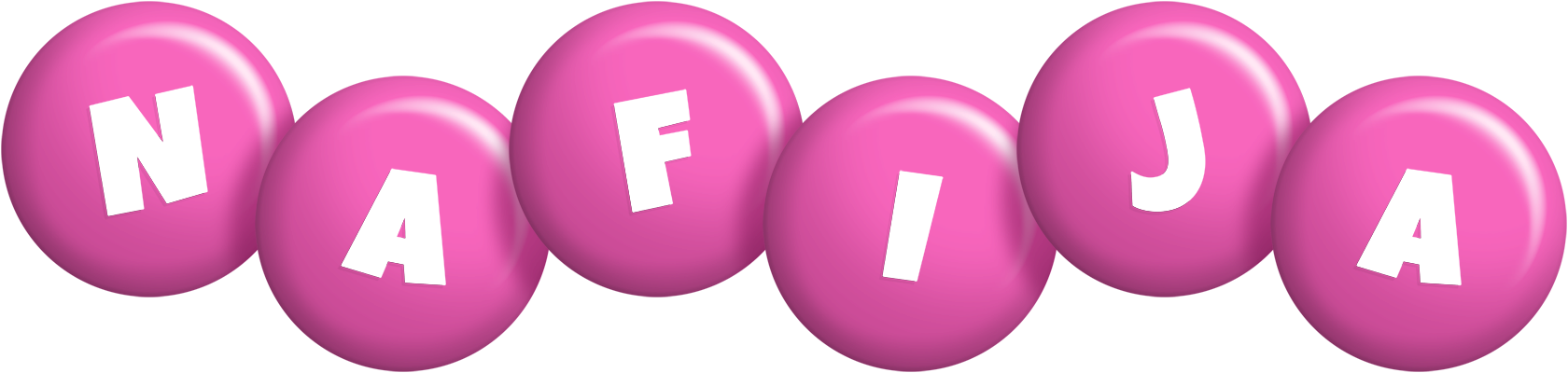 Nafija candy-pink logo