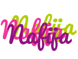 Nafija flowers logo