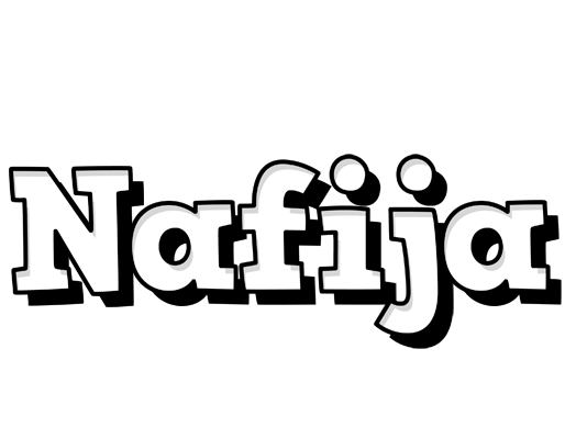 Nafija snowing logo
