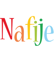 Nafije birthday logo