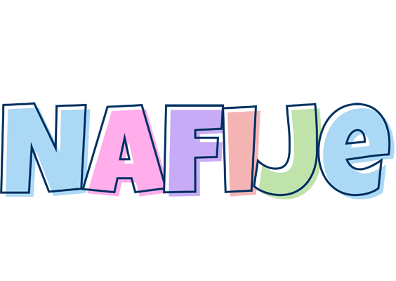 Nafije pastel logo