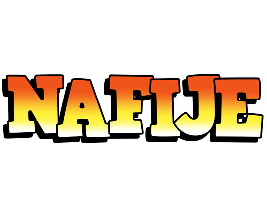 Nafije sunset logo