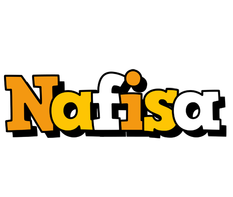 Nafisa cartoon logo