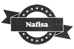 Nafisa grunge logo