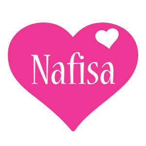 Nafisa love-heart logo