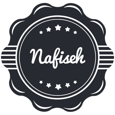 Nafiseh badge logo