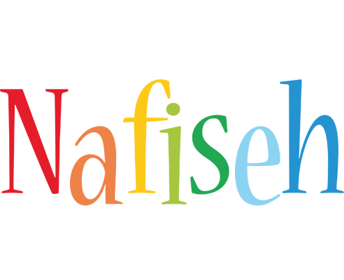 Nafiseh birthday logo
