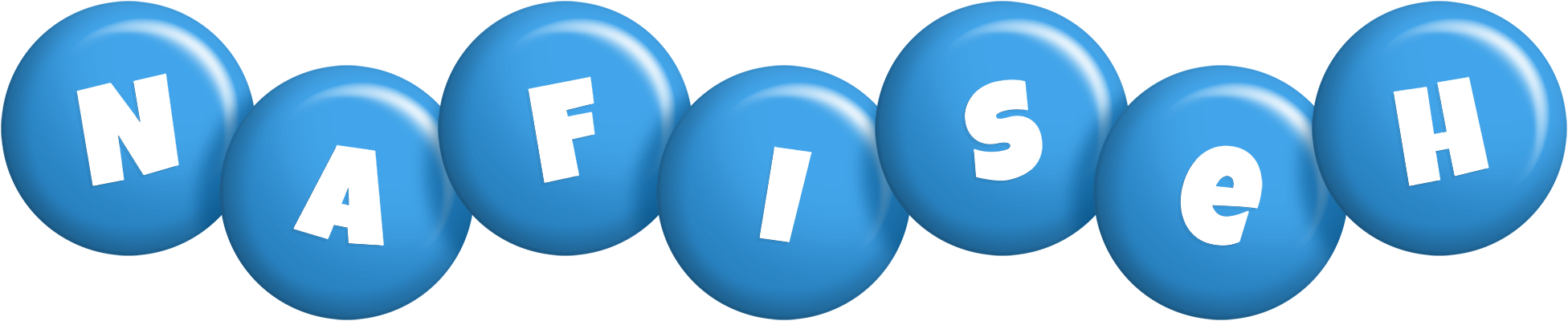 Nafiseh candy-blue logo