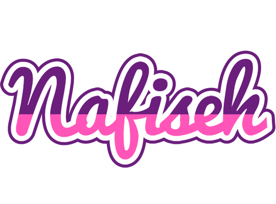 Nafiseh cheerful logo