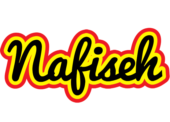 Nafiseh flaming logo