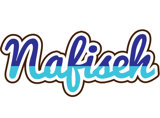 Nafiseh raining logo