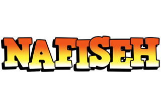 Nafiseh sunset logo