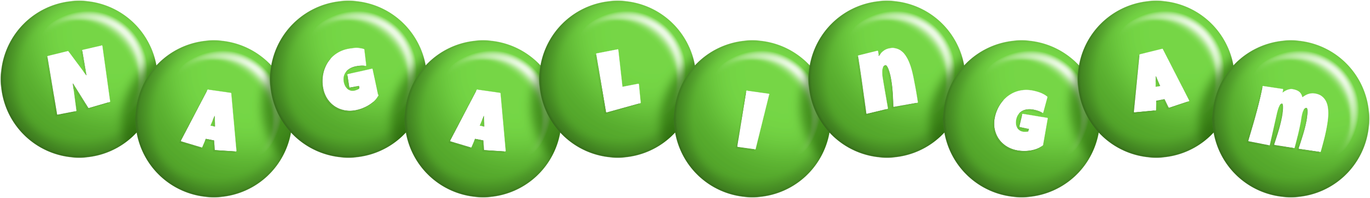 Nagalingam candy-green logo