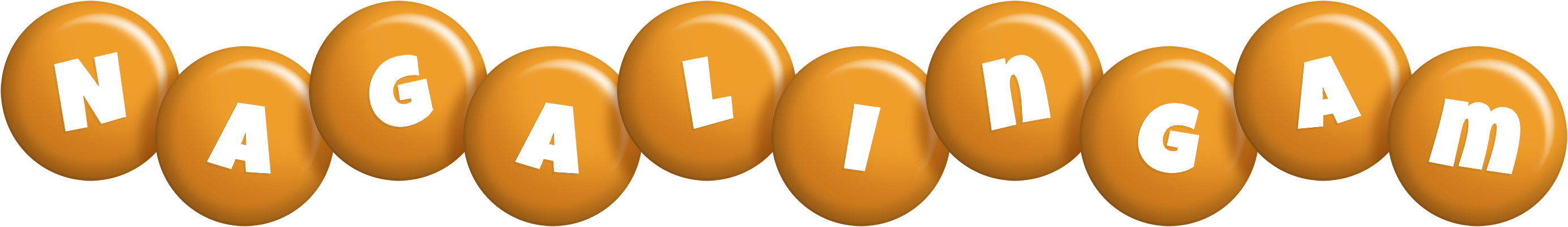 Nagalingam candy-orange logo