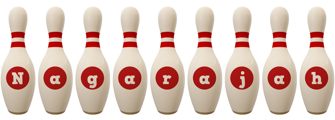 Nagarajah bowling-pin logo