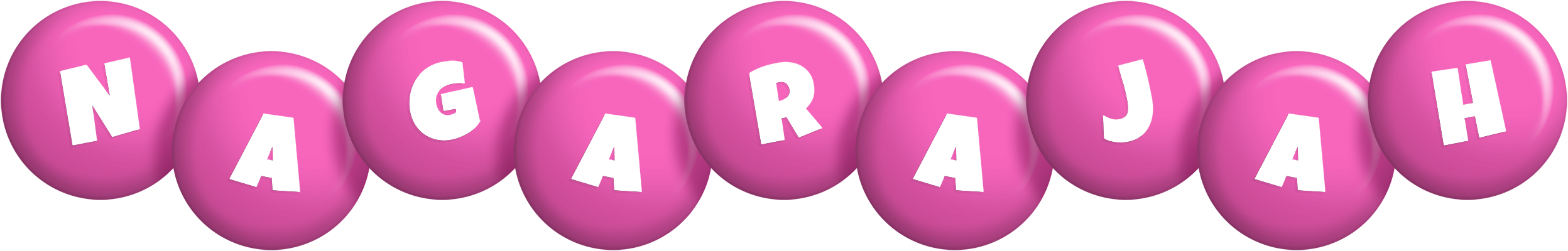 Nagarajah candy-pink logo