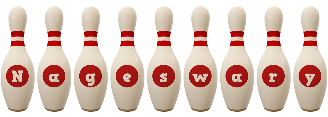 Nageswary bowling-pin logo