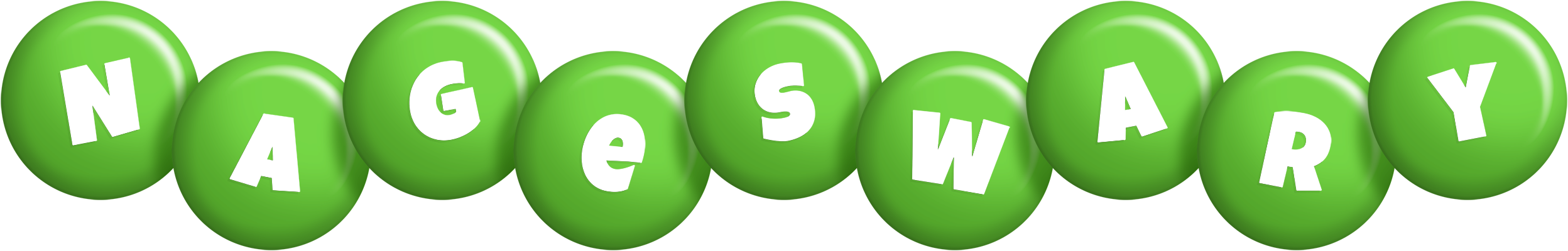 Nageswary candy-green logo
