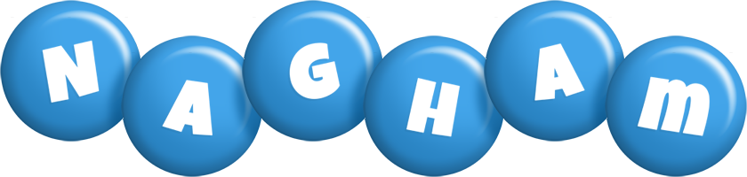 Nagham candy-blue logo