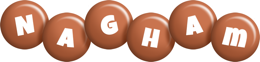 Nagham candy-brown logo