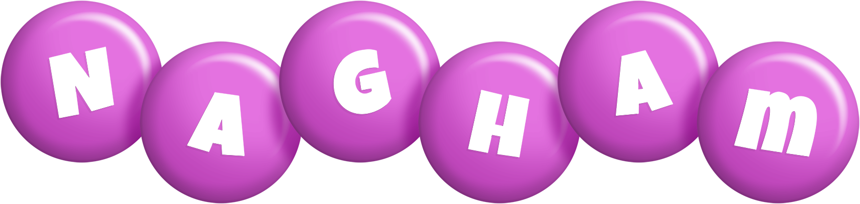 Nagham candy-purple logo