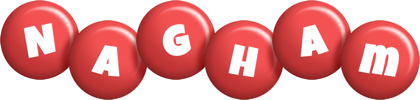 Nagham candy-red logo