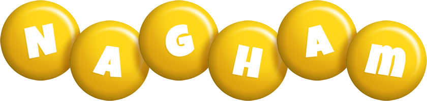 Nagham candy-yellow logo