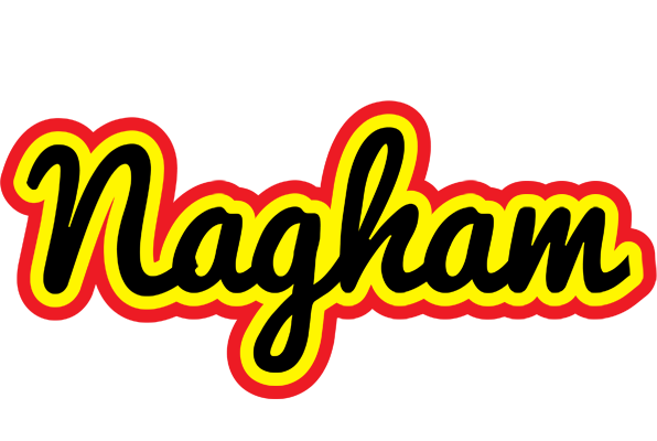 Nagham flaming logo