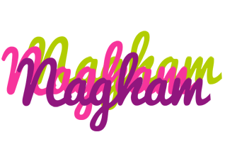 Nagham flowers logo