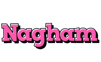 Nagham girlish logo